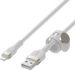 Obrázok pre výrobcu Belkin kabel USB-A s konektorem LTG,3M bilý pletený