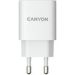 Obrázok pre výrobcu Canyon CNE-CHA20W02, vysokorýchlostná nabíjačka do steny 1xUSB-C, 20W, PD, biela