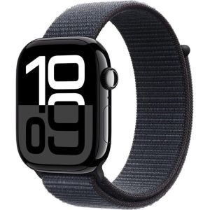 Obrázok pre výrobcu Apple Watch Series 10 GPS 46mm Jet Black Aluminium Case with Ink Sport Loop