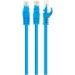 Obrázok pre výrobcu GEMBIRD PP6U-1M/B patchcord RJ45 cat.6 UTP 1m modrá