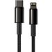 Obrázok pre výrobcu Baseus Datový kabel Tungsten Gold PD 20W 2m USB-C/Lightning černý