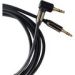 Obrázok pre výrobcu PremiumCord HQ stíněný kabel stereo Jack 3.5mm - Jack 3.5mm zahnutý 90° 1,5m