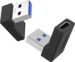 Obrázok pre výrobcu PremiumCord redukce USB-C - USB 3.0 Male, zahnutá2