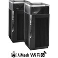 Obrázok pre výrobcu ASUS ZenWiFi Pro ET12 2-pack Wireless AXE11000 Tri-band Mesh WiFi 6E System, 2.5G WAN/LAN