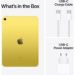 Obrázok pre výrobcu Apple iPad/WiFi + Cell/10,9"/ 2360x1640/256 GB/iPadOS16/Yellow
