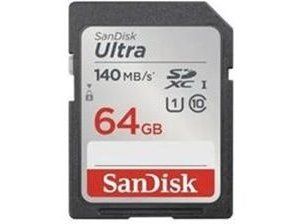 Obrázok pre výrobcu SanDisk Ultra SDXC 64GB 140MB/s Class10 UHS-I