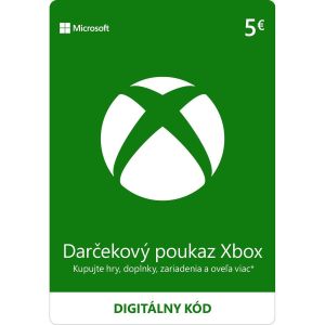 Obrázok pre výrobcu ESD XBOX - Dárková karta Xbox 5 EUR