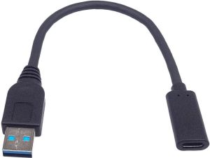 Obrázok pre výrobcu PremiumCord Adaptér USB 3.0 A/samec - USB-C/samice, USB 3.2 GEN2, 3A, 20cm