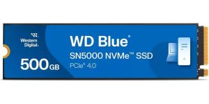 Obrázok pre výrobcu WD BLUE SSD NVMe 500GB PCIe SN5000, Gen4, (R:5000, W:4000MB/s)