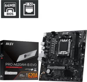 Obrázok pre výrobcu MSI PRO A620AM-B EVO /AM5/mATX