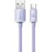 Obrázok pre výrobcu Baseus CAJY000405 Crystal Shine Series Datový Kabel USB - USB-C 100W 1,2m Purple