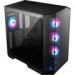 Obrázok pre výrobcu MSI skříň MAG PANO 100R PZ Black/ bez zdroje/ levé a přední sklo/ 4x 120 mm A-RGB fan/ 1x USB-C/ 1x USB3.2/ černá