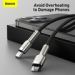 Obrázok pre výrobcu Baseus datový kabel Cafule USB-C/Lightning 1m PD 20W černý