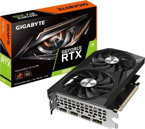 Obrázok pre výrobcu GIGABYTE VGA NVIDIA GeForce RTX 3050 WINDFORCE OC 8G V2, 8GB GDDR6, 2xDP, 2xHDMI