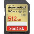Obrázok pre výrobcu Karta SanDisk SDXC 512 GB Extreme PLUS (R 190 MB/s W130 MB/s Class 10, UHS-I U3 V30)