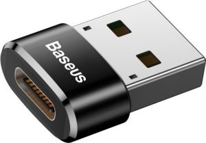 Obrázok pre výrobcu Adaptér Baseus USB samec na USB-C samica 3A, OTG, čierny