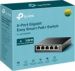 Obrázok pre výrobcu TP-Link Easy Smart switch TL-SG105MPE (5xGbE, 4xPoE+, 120W, fanless)