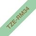 Obrázok pre výrobcu Brother - TZe-RM34 mentolově zelená / zlatá (12mm, 4m, textilní)