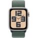 Obrázok pre výrobcu Apple Watch SE GPS 40mm Starlight Aluminium Case with Lake Green Sport Loop