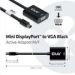 Obrázok pre výrobcu Aktívny adaptér Club3D Mini DisplayPort na VGA