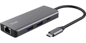 Obrázok pre výrobcu TRUST adaptér DALYX, 6-in-1 USB-C Multi-Port Adapter