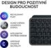 Obrázok pre výrobcu Logitech MX Keys S - bezdrôtová podsvietená klávesnica - CZ/SK - grafitová