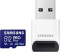 Obrázok pre výrobcu Samsung micro SDXC 512GB /180MBps/USB 3.0/USB-A/Class 10/+ Adaptér/Modrá