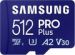 Obrázok pre výrobcu Samsung micro SDXC 512GB /180MBps/USB 3.0/USB-A/Class 10/+ Adaptér/Modrá