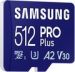 Obrázok pre výrobcu Samsung micro SDXC 512GB /180MBps/USB 3.0/USB-A/Class 10/+ Adaptér/Modrá