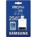 Obrázok pre výrobcu Samsung SDXC 256GB /180MBps/USB 3.0/USB-A/Class 10/+ Adaptér/Modrá