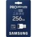 Obrázok pre výrobcu Samsung PRO Ultimate micro SDXC 256GB /200MBps/UHS-I U3 / Class 10/+ Adaptér/Modrá