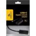 Obrázok pre výrobcu Gembird adaptér USB-C (M) na RJ45 (F) LAN Gigabit, čierny