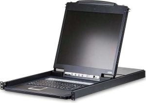 Obrázok pre výrobcu ATEN 16-port KVM PS/2+USB, OSD, rack, 19" LCD