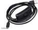 Obrázok pre výrobcu Kábel AKASA USB-A 2.0 na Micro-B, napájací kábel s prepínačom (pre Raspberry Pi 3 / 2 / 1 / Zero), 1.5m