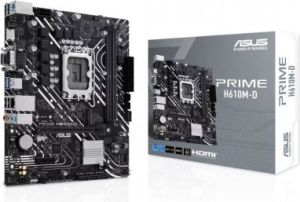 Obrázok pre výrobcu ASUS MB Sc LGA1700 PRIME H610M-D, Intel H610, 2xDDR5, 1xHDMI, 1xVGA, mATX