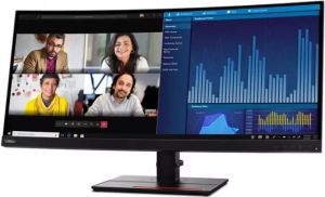 Obrázok pre výrobcu Lenovo ThinkVision P34w-20 34.14" curved WLED IPS, 21:9, 3440x1440, 178/178, 300cd/m2, 1000:1, DP, USB-C, HDMI,VESA