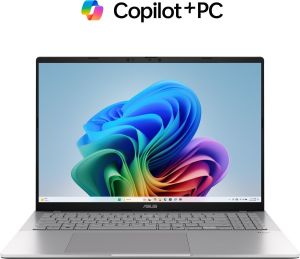 Obrázok pre výrobcu ASUS Vivobook S 16 OLED /S3607QA-OLED064W/SD-X1-26-100/16" WUXGA/32GB/ 1TB/Adreno/W11H/Silver