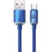 Obrázok pre výrobcu Baseus CAJY000503 Crystal Shine Series Datový Kabel USB - USB-C 100W 2m Blue