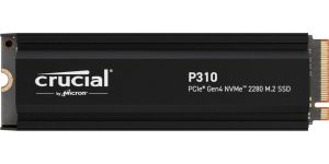 Obrázok pre výrobcu Crucial SSD P310 2TB M.2 NVMe Gen4 7100/6000 MBps with Heatsink (Playstation®5 and PlayStation®5 Pro compatible)