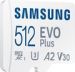 Obrázok pre výrobcu SAMSUNG EVO Plus 2024 MicroSDXC 512GB + SD Adaptér / CL10 UHS-I U3 / A2 / V30