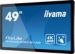 Obrázok pre výrobcu 49" iiyama TF4939UHSC-B1AG: IPS, 4K, capacitive, 15P, 500cd/m2, VGA, HDMI, DP, 24/7, IP54, černý