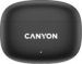 Obrázok pre výrobcu Canyon TWS-9, OnGo 9, True Wireless Stereo BT 5.4 slúchadlá do uší, 6 + 24h výdrž, nabíjacia stanica v kazete, čierne