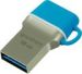 Obrázok pre výrobcu Goodram USB flash disk OTG, USB 3.0, 16GB, ODD3, modrý, ODD3-0160B0R11, USB A / USB C, s krytkou