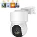 Obrázok pre výrobcu iGET HOME Camera CS8 White - WiFi 2K IP kamera otočná, noční vidění, audio, IP65, auto tracking