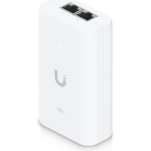 Obrázok pre výrobcu Ubiquiti U-POE++  802.3bt Gigabit PoE injektor 48V/1,25A (60W) biely