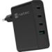 Obrázok pre výrobcu Univerzální USB nabíječka Natec GaN 100W, 3X USB-C, 1X USB-A, Černá