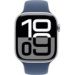 Obrázok pre výrobcu Apple Watch Series 10 GPS 42mm Silver Aluminium Case with Denim Sport Band - S/M