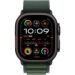 Obrázok pre výrobcu Apple Watch Ultra 2 GPS + Cellular 49mm Black Titanium Case with Dark Green Alpine Loop - Medium