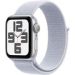 Obrázok pre výrobcu Apple Watch SE GPS 44mm Silver Aluminium Case with Blue Cloud Sport Loop