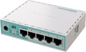 Obrázok pre výrobcu MikroTik E50UG hEX, 2x 950 MHz, 512 MB RAM, 5x GbE, L4